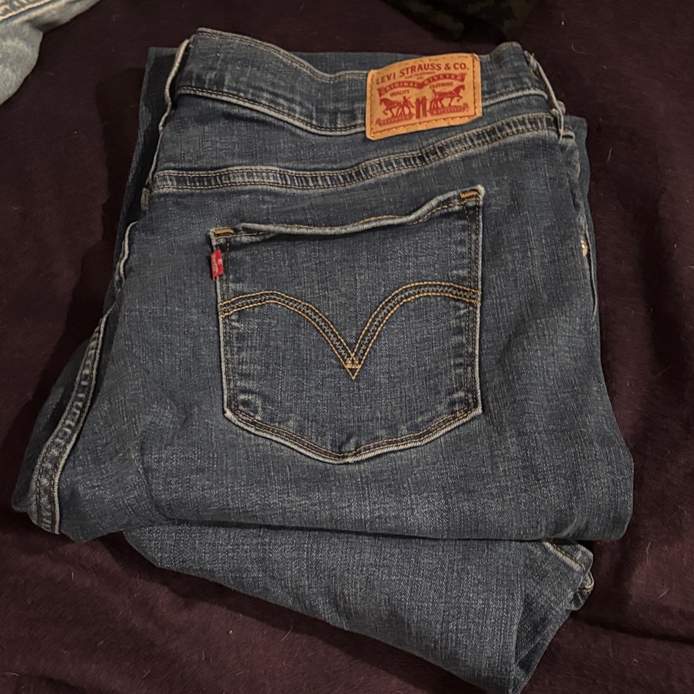 Levi's Women's Skinny Jeans - Dark Blue